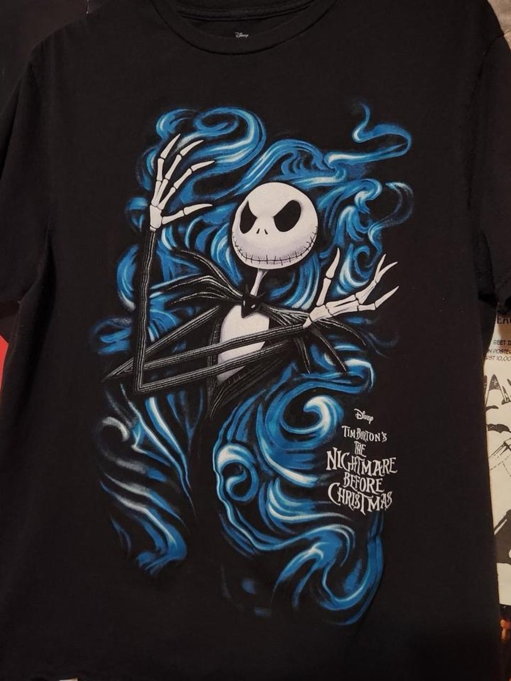 Y2k Scene emo style Nightmare before Christmas shirt